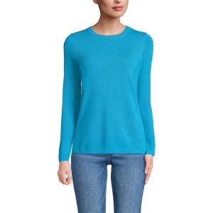 Lands’ End Cashmere Sweater(Cyan)