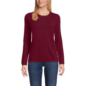 Lands’ End Cashmere Sweater(Dusty Shiraz)