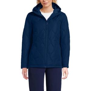 Lands’ End FeatherFree Insulated Jacket(Deep Sea Navy)