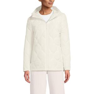 Lands’ End FeatherFree Insulated Jacket(Ivory)