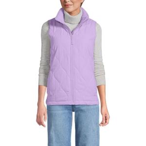 Lands’ End FeatherFree Insulated Vest(Whisper Lilac)