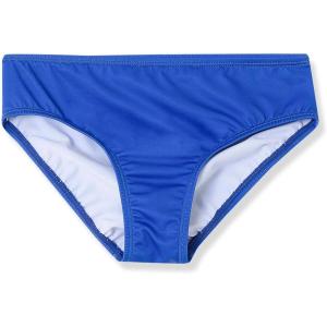 Lands’ End Girls Swim Bikini Bottoms(Blue)