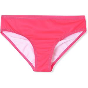 Lands’ End Girls Swim Bikini Bottoms(Neon Fuchsia)