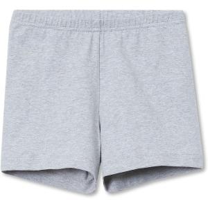 Lands’ End Girls Tough Cotton Cartwheel Shorts(Gray Heather)
