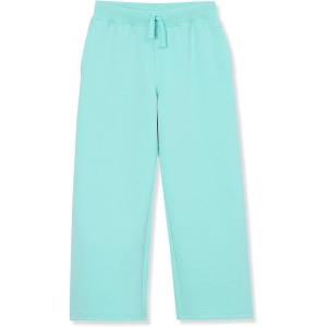 Lands’ End Girls Wide Leg Knit Pants(Aruba Blue)