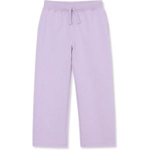 Lands’ End Girls Wide Leg Knit Pants(Pastel Lilac)
