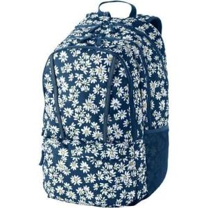 Lands’ End Kids’ ClassMate Blue Galaxy Space Small(Evening Blue Daisies)