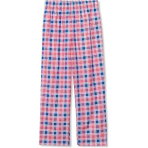 Lands’ End Kids Flannel Pajama Pants(Guava Pink Plaid)