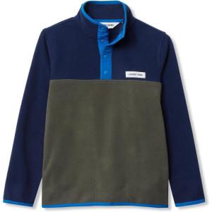 Lands’ End Kids Fleece Quarter Zip(Green/Navy/Blue)
