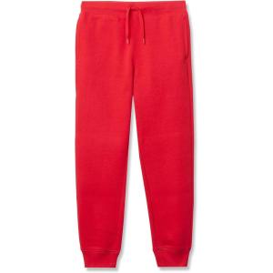 Lands’ End Kids Iron Knee Fleece Jogger Sweatpants(Lychee Red)