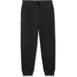 Lands’ End Kids Iron Knee Fleece Jogger Sweatpants(True Black)
