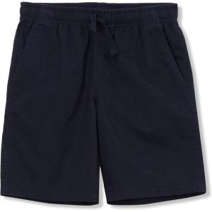 Lands’ End Kids Pull On Chambray Elastic Waist Shorts(Classic Navy)