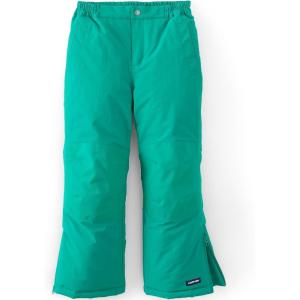 Lands’ End Kids Squall Waterproof Iron Knee Winter Snow Pants(Dark Green)