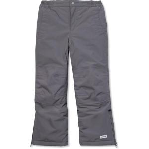 Lands’ End Kids Squall Waterproof Iron Knee Winter Snow Pants(Smoke Pearl)