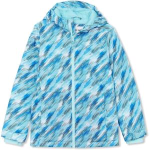 Lands’ End Kids Winter Jacket(Aqua Splash Brush)