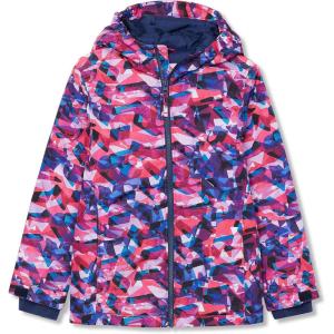 Lands’ End Kids Winter Jacket(Pink Bright Abstract Cloud)