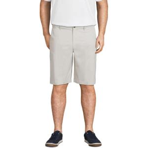Lands’ End Men’s 11″ Comfort Waist Comfort First Stretch Chino Shorts(Soft Putty)