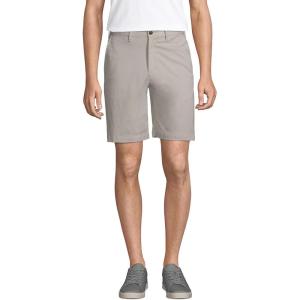 Lands’ End Men’s 11″ Traditional Fit Comfort First Knockabout Chino Shorts(Soft Putty)
