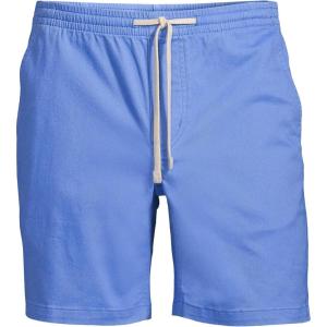 Lands’ End Men’s 7″ Deck Short(Chicory Blue)