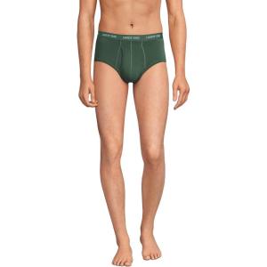 Lands’ End Men’s Comfort Knit Brief 3 Pack(Estate Green 3 Pack)
