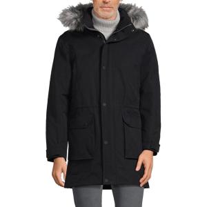 Lands’ End Men’s Expedition Winter Parka(Black)