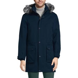 Lands’ End Men’s Expedition Winter Parka(Radiant Navy)