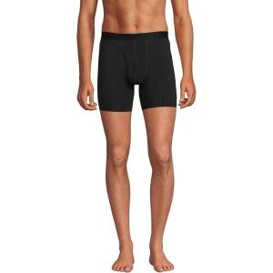 Lands’ End Men’s Flex Performance Boxer Brief 3 Pack(Black)