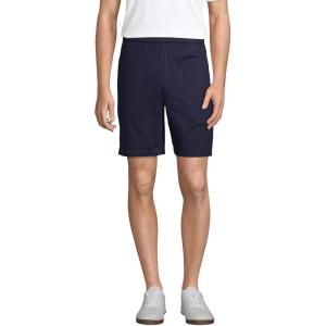 Lands’ End Men’s Jersey Knit Short(Radiant Navy)