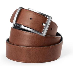 Lands’ End Men’s Reversible Belt(Black/Brown)