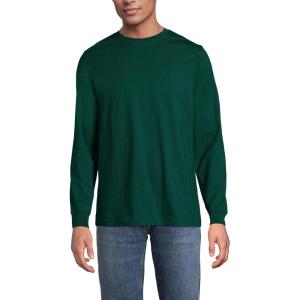 Lands’ End Men’s Super-T Long Sleeve T-Shirt(Pine Valley)