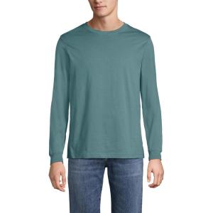 Lands’ End Men’s Super-T Long Sleeve T-Shirt(Tourmaline)