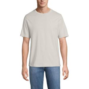Lands’ End Men’s Super-T Short Sleeve T-Shirt(Light Stone)