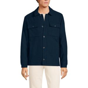Lands’ End Men’s Wool Blend Shirt Jacket