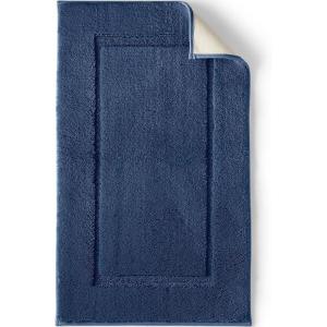 Lands’ End Non Skid Bath Rug Dark Sand 20″ x 33″(Deep Sea Navy)