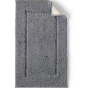 Lands’ End Non Skid Bath Rug Dark Sand 20″ x 33″(Rich Steel)