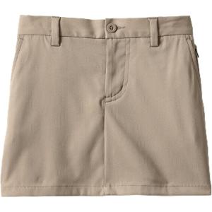 Lands’ End School Uniform Girls Active Chino Skort Top of The Knee(Khaki 23)