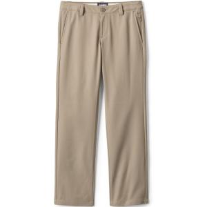 Lands’ End School Uniform Girls Active Performance Chino Pants(Khaki)