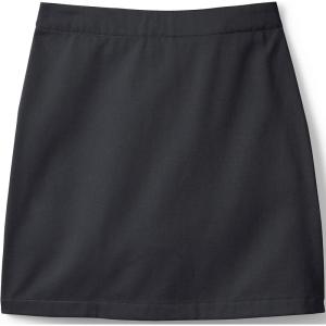 Lands’ End School Uniform Girls Blend Chino Skort Above Knee(Black)