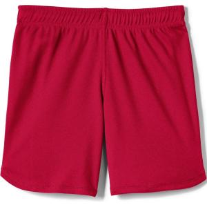 Lands’ End School Uniform Girls Mesh Gym Shorts(Red)