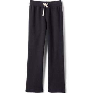 Lands’ End School Uniform Girls Sweatpants(Black)