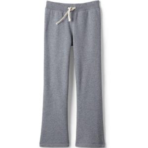 Lands’ End School Uniform Girls Sweatpants(Pewter Heather)