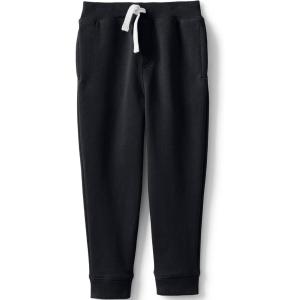 Lands’ End School Uniform Kids Jogger Sweatpants(Black)