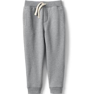 Lands’ End School Uniform Kids Jogger Sweatpants(Pewter Heather)