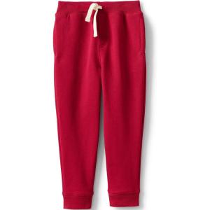 Lands’ End School Uniform Kids Jogger Sweatpants(Red)