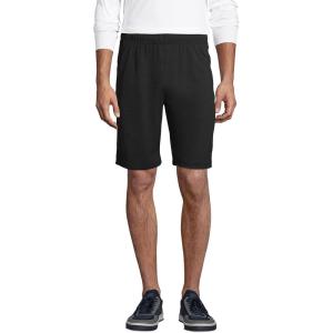 Lands’ End School Uniform Men’s Mesh Gym Shorts(Black)