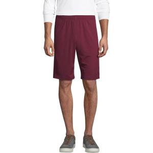 Lands’ End School Uniform Men’s Mesh Gym Shorts(Burgundy)