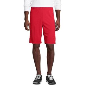 Lands’ End School Uniform Men’s Mesh Gym Shorts(Red)