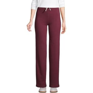 Lands’ End School Uniform Women’s Sweatpants(Burgundy)