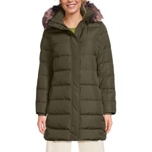 Lands’ End Women’s Down Winter Coat(Woodland Moss)