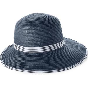 Lands’ End Women’s Facesaver Sun Hat(Radiant Navy)
